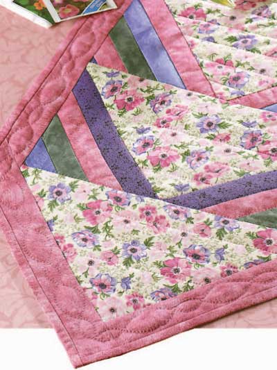 Quilted Table Flower table runner Quilt Topper Patterns Runner Table Spring   patch  patterns nine