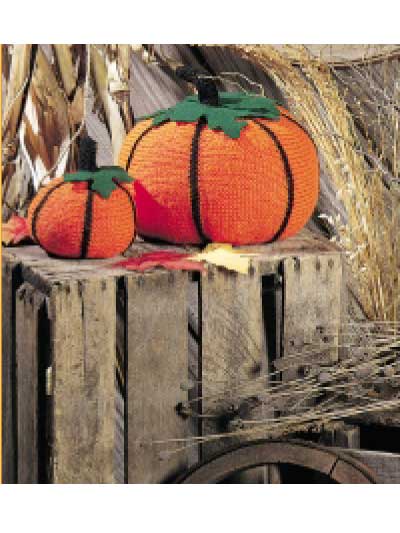 Festive Knitted Pumpkin Fun photo