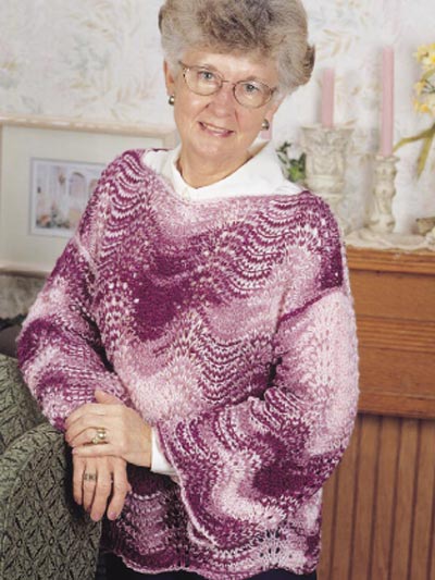 Feathers & Fans Pullover photo