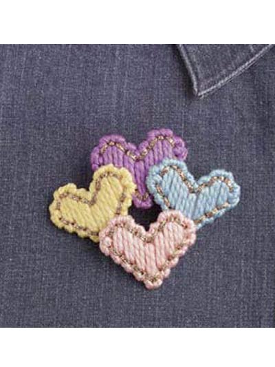 Four Hearts Pin photo