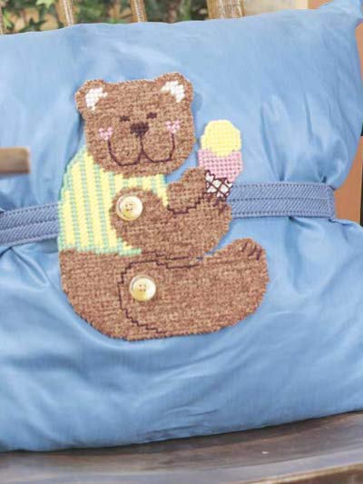 Teddy Bear Pillow Wrap photo