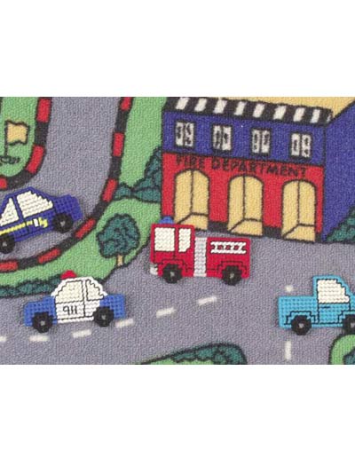 Cruising Classics Plastic Canvas Antique Car Tote Bag Mouse Pad Model T Truck Coupe Bank Needlepoint Embroidery Craft Pattern Leaflet 843632