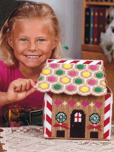 Gingerbread House Card Holder photo
