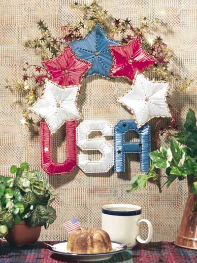 USA Celebration Wreath photo