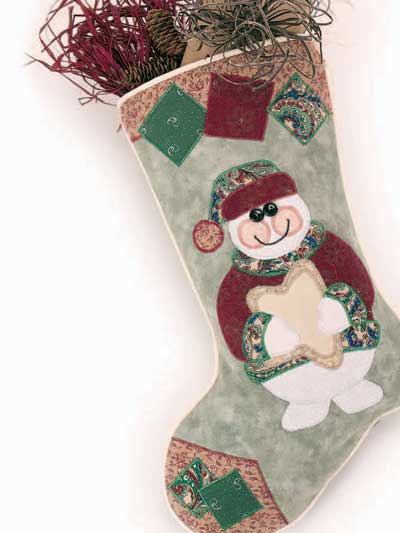 Snowman Stocking photo