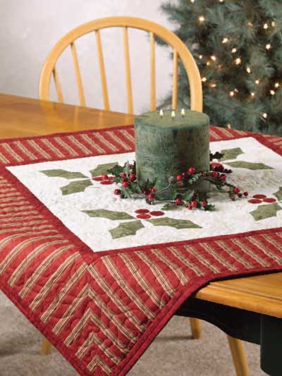Festive Holly Table Cover photo