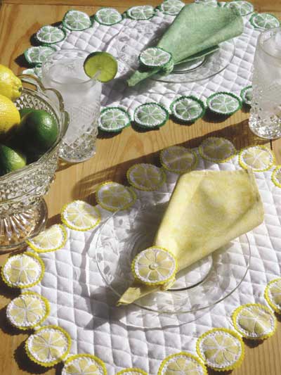Cool Citrus Table Set photo