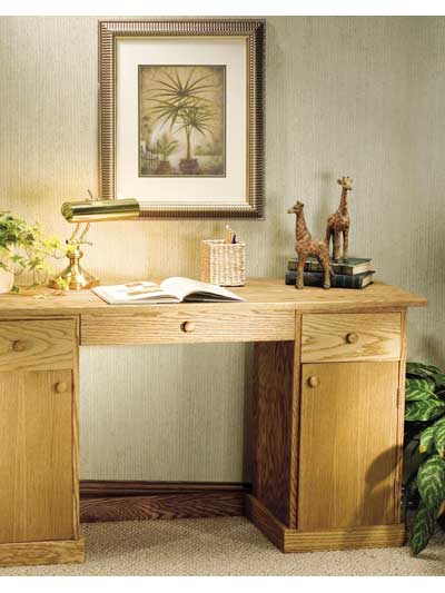 Simply Oak Desk photo