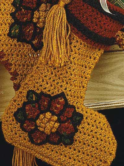 Crochet 'n' Weave Stocking photo
