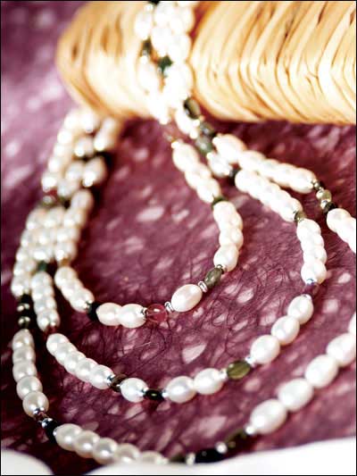 Pearls & Tourmaline photo
