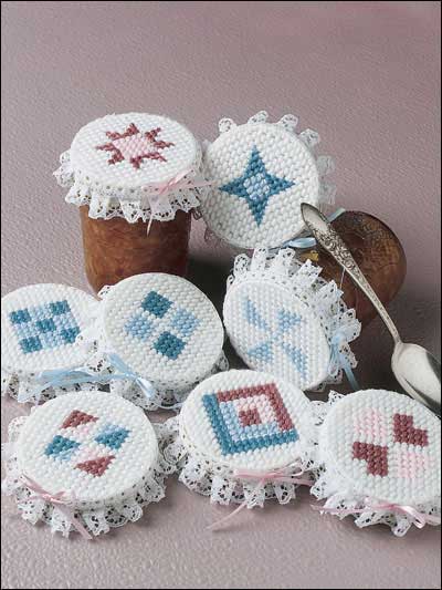 Quilt Jar Covers photo