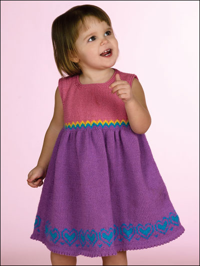 Free Baby Girl Knitted Dress Patterns-Sweet Way to Dress ...