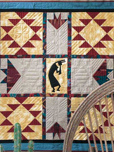 The Flute Player Quilt photo