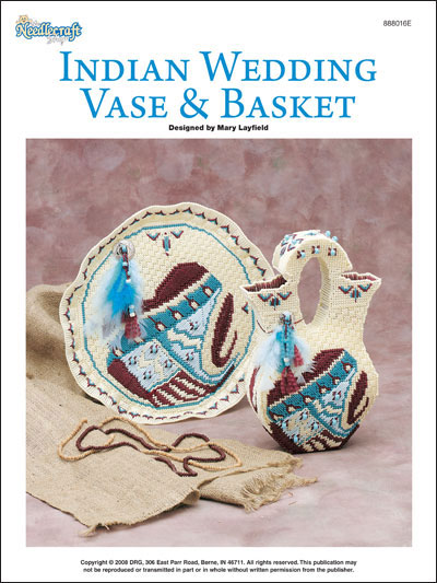 Indian Wedding Vase & Basket photo