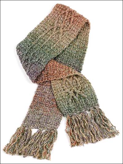 Braided Cable Scarf photo