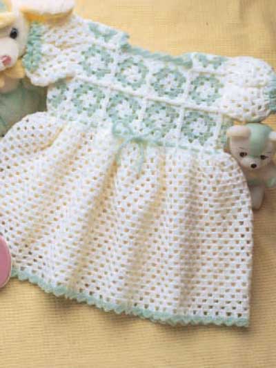 Granny Yoke Baby Dress photo