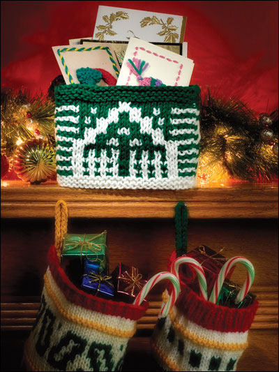 Holiday Mosaic Box & Stockings photo
