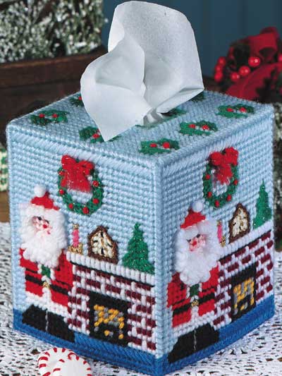 Christmas Tissue Toppers photo