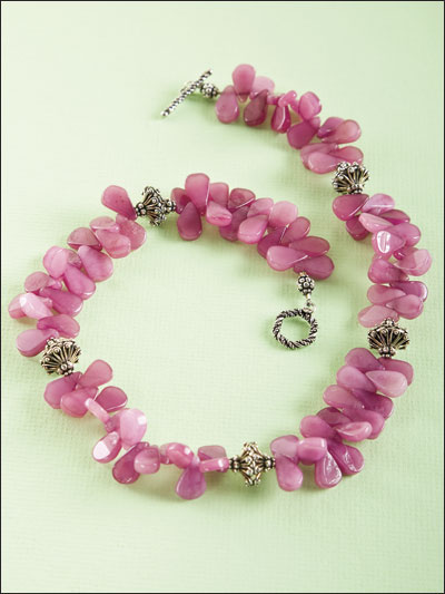 Pink Paddles Necklace photo