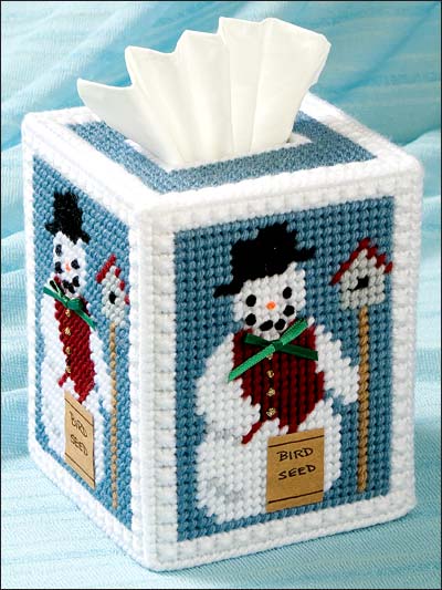 Snowman Tissue Cover photo