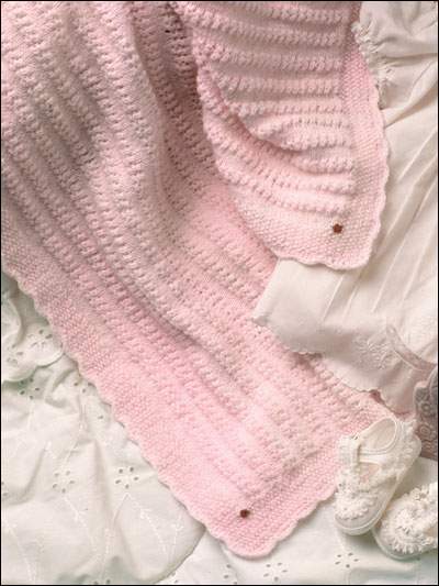 Angel Lace Baby Afghan photo