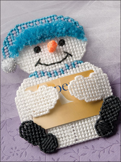 Snowman Gift Card Holder photo