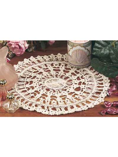 Hairpin Lace Doily 1 photo