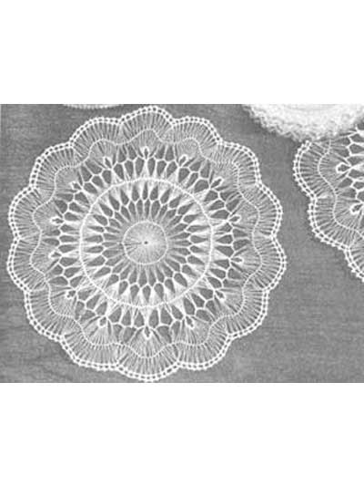 Hairpin Lace Doily 3 photo