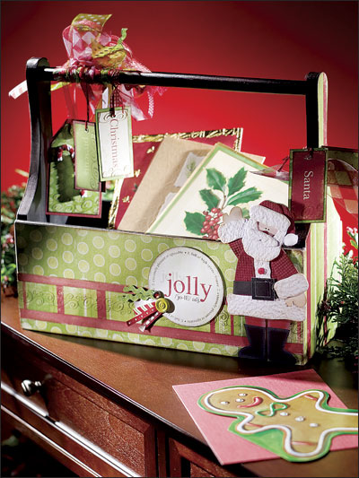 Jolly Holly Santa photo