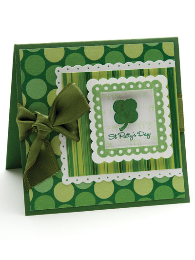 St. Patty's Day Greetings Card Design photo