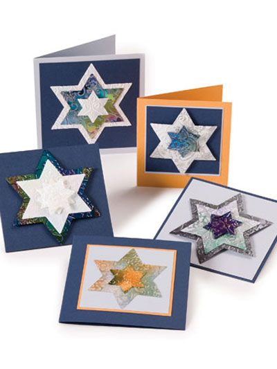 Hanukkah Star Cards photo