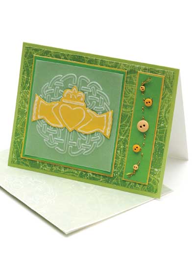Irish Traditions Card Design photo