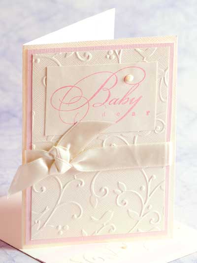 Baby Dear Card Design photo
