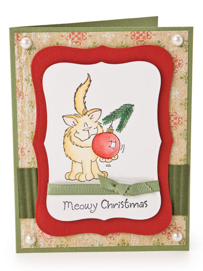 Meowy Christmas Card photo