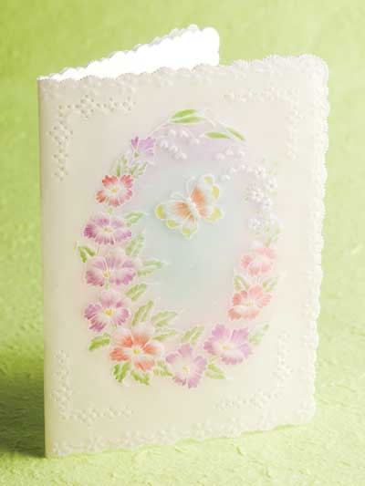 Floral Frame Card photo