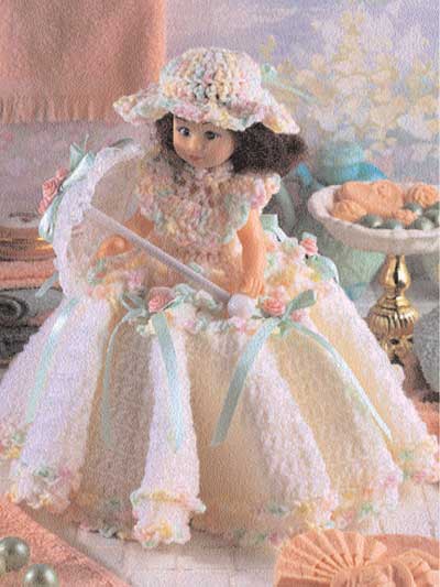 Easter Tissue Cover Doll photo