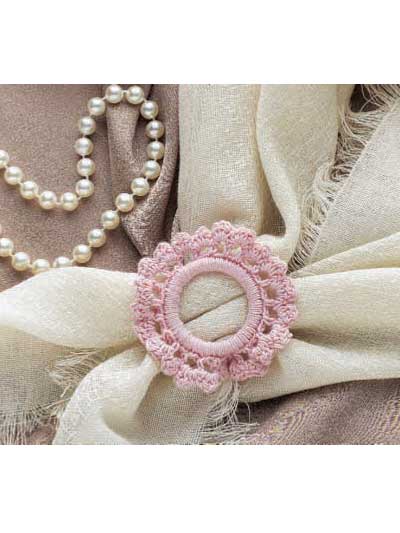 Lacy Scarf Ring photo